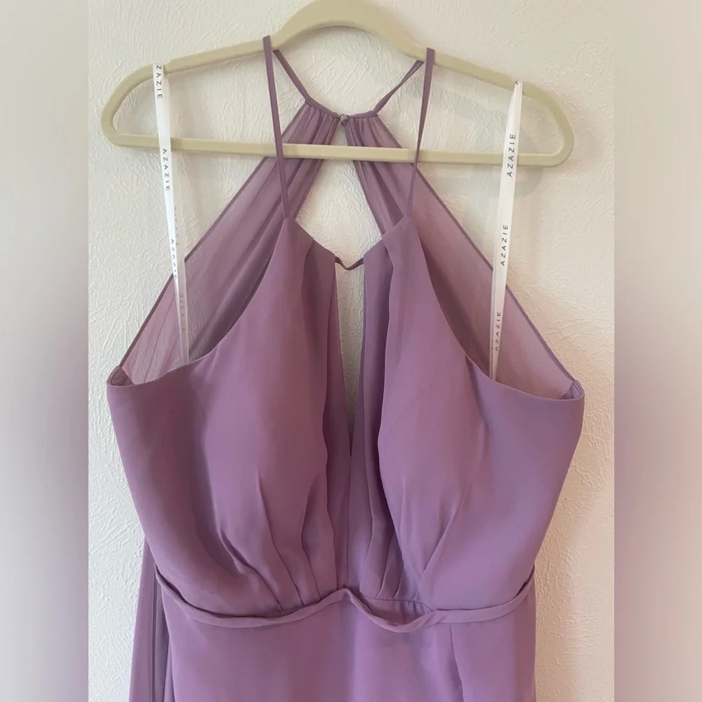 Azazie | Evaleen Bridesmaid Dress | Size A22 | Wisteria - Picture 6 of 9